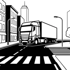 Jazdy doszkalającej jedna godzina Kategoria C samochody ciężarowe